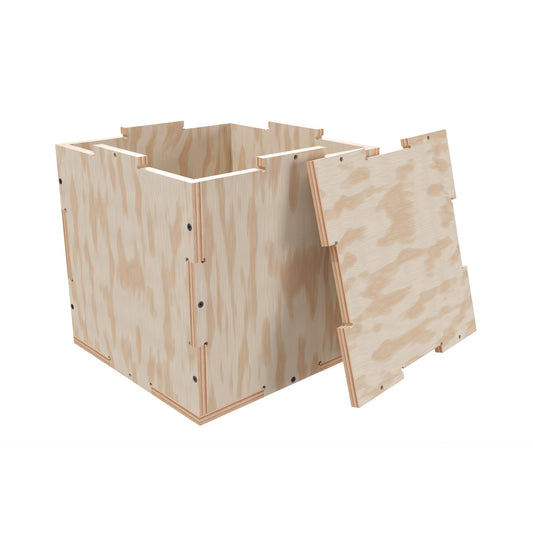 Plywood Shipping Crate 12x12x12