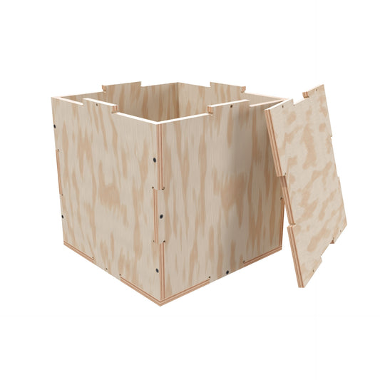 Plywood Shipping Crate 14x14x14