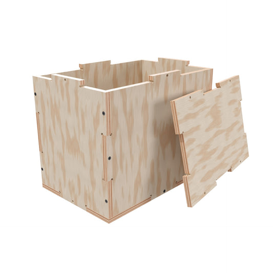 Plywood Shipping Crate 15x10x12