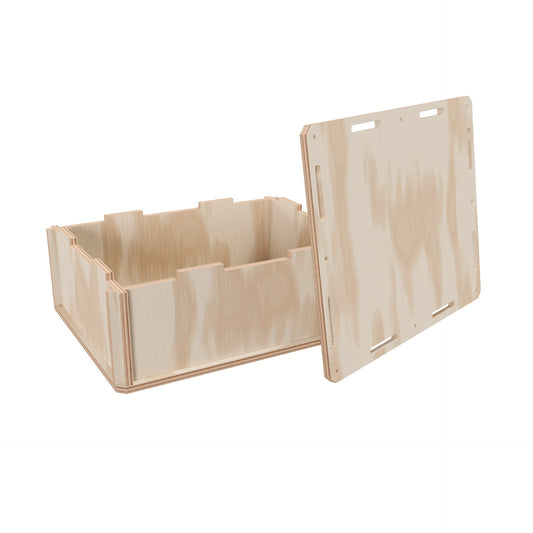 Plywood Shipping Crate 20x16x7