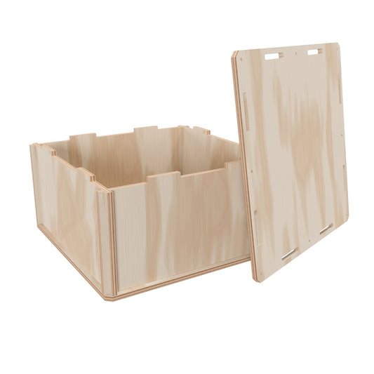 Plywood Shipping Crate 20x20x10