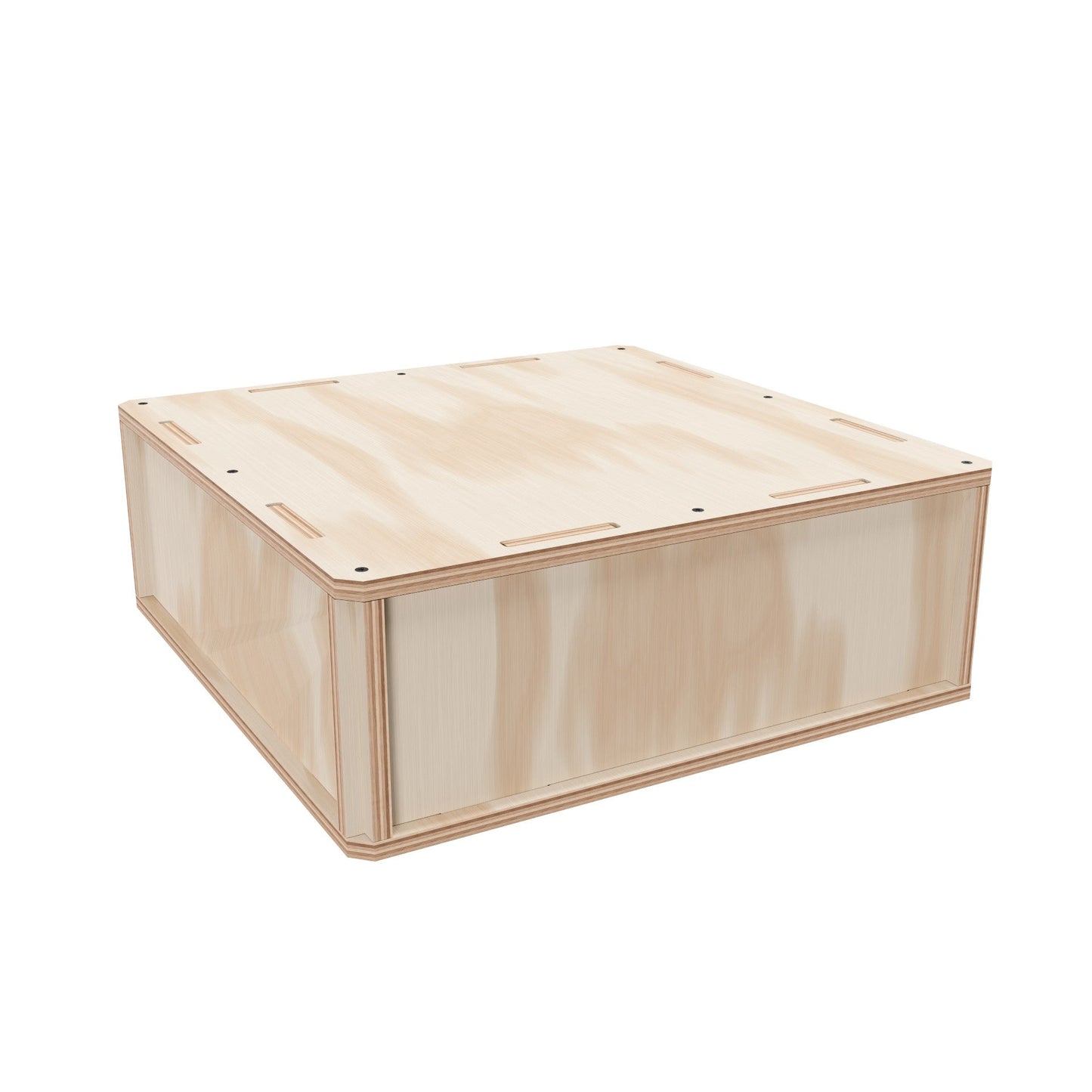 Plywood Shipping Crate 20x20x7