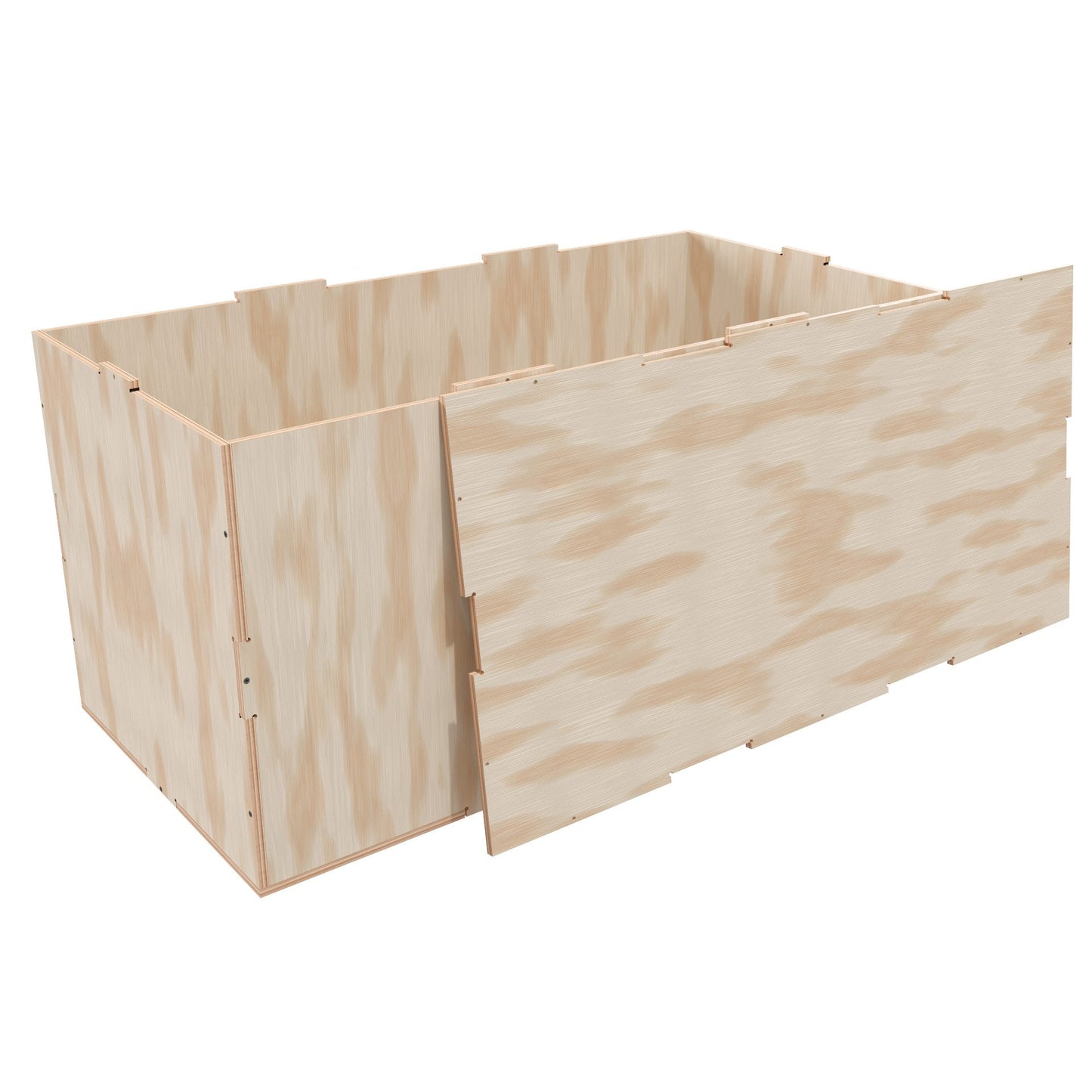 Plywood Shipping Crate 47x24x24